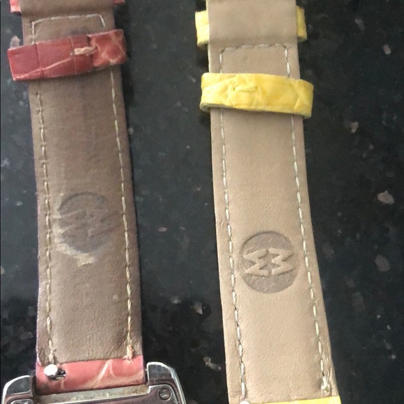 Michele Mini Urban Watch w/ Extra Band - Picture 6 of 8